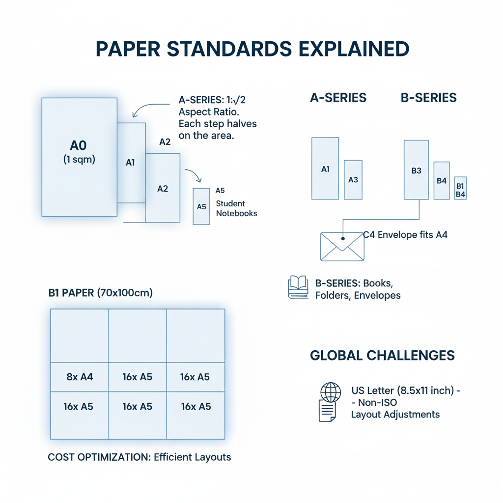 尺寸很重要：標準化紙張規格如何提升印刷生產效率