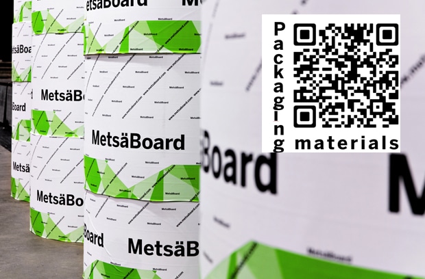 Metsä Board：QR-Code提供回收資訊