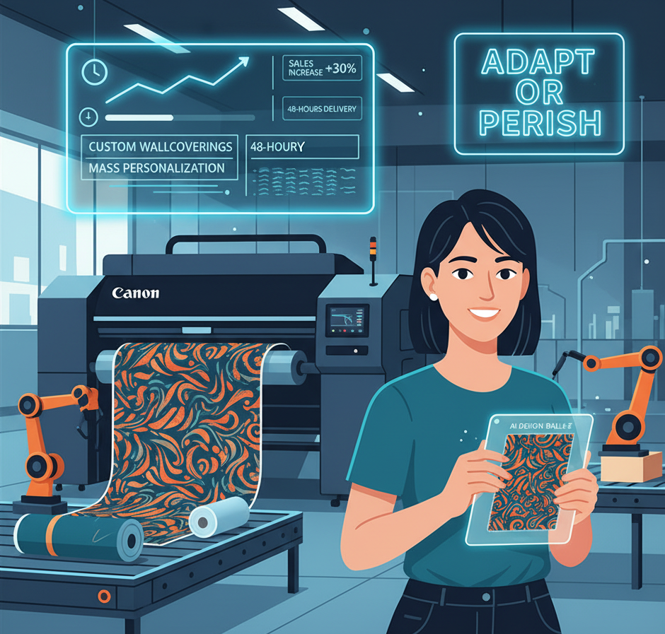 行業洞察：新壁紙革命——數位印刷與 AI 如何重塑室內設計