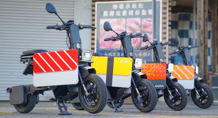 工業設計師打造「變形金剛」風格摺疊機車