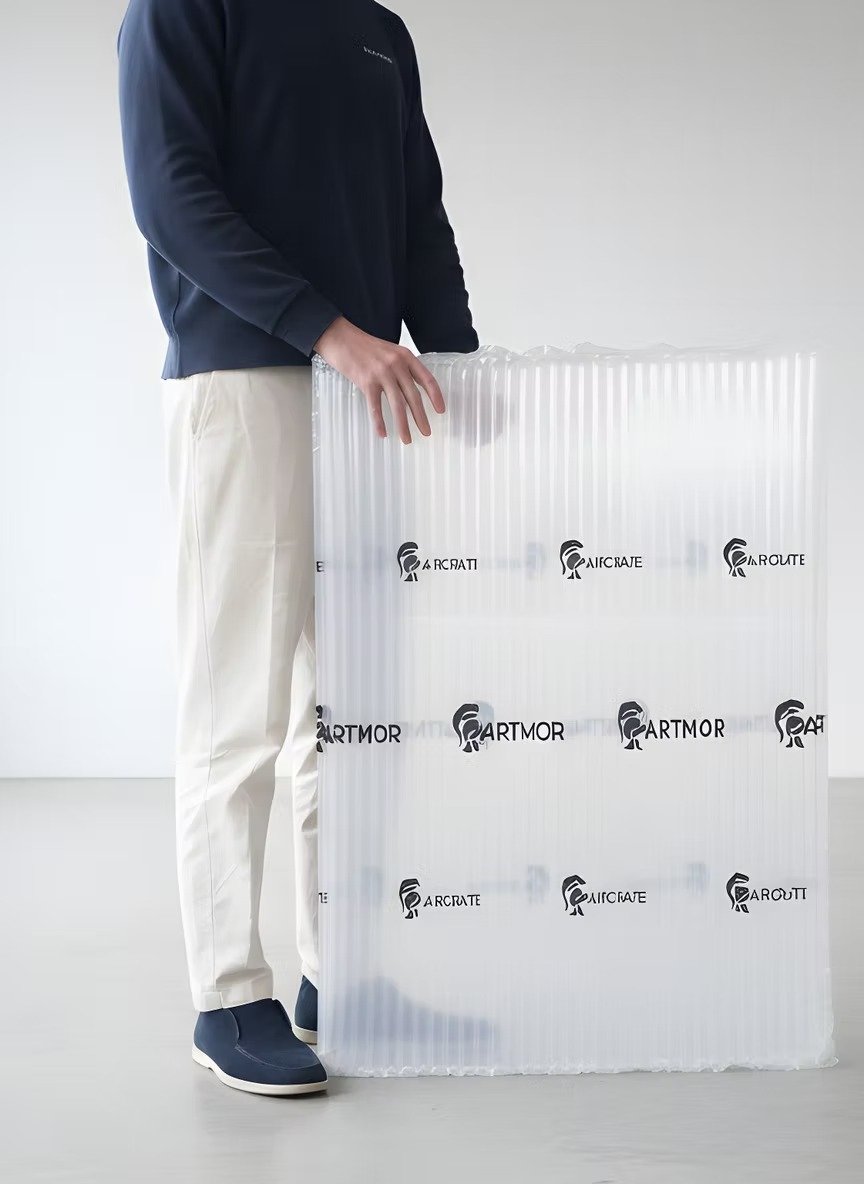 The Aircrate：由你自行充氣的可重複使用氣泡布替代方案