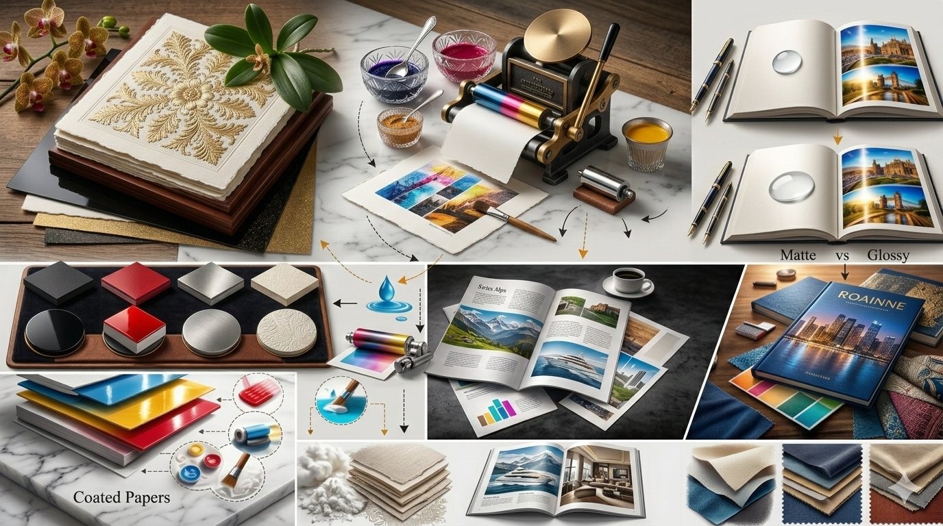紙張後加工與塗層技術：提升印刷品質