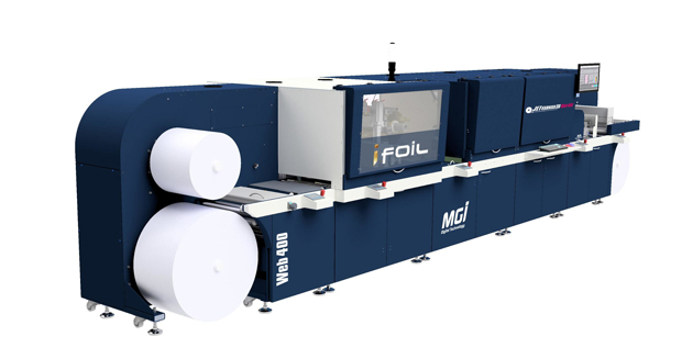 局部上光、金屬化一次完成：Konica Minolta推出JETvarnish 3D Web 400