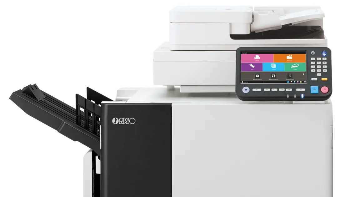 大量印件如何提升生產效率?Riso ComColor GN 高速噴墨機最高每分鐘 180 張